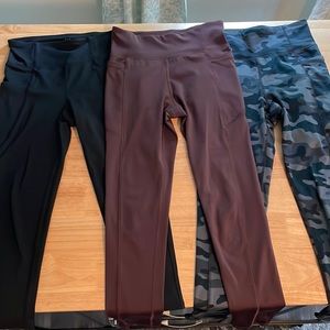 Lot of 3 GAP Teen Active Leggings